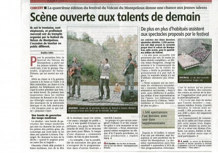 LA MONTAGNE 2009